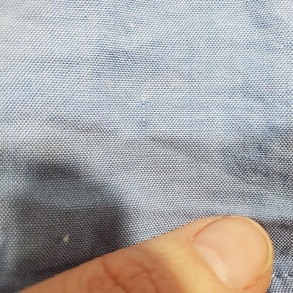 Doe & Rae Women's Short Flutter Sleeve Round Neck Striped Color Block Dress Sz L - Picture 13 of 13